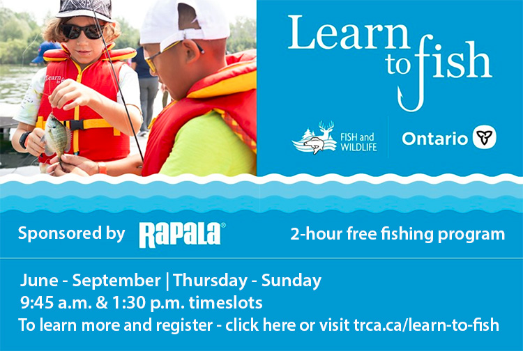 Learn to fish at Tommy Thompson Park on Thursdays to Sundays until September