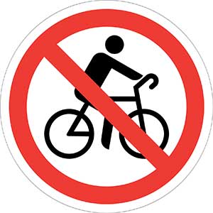 No Bicycling – Tommy Thompson Park | Leslie Street Spit