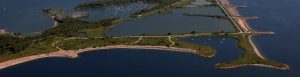 Aerial view of Tommy Thompson Park