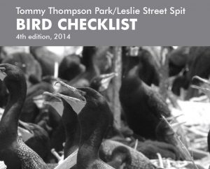 cover page of Tommy Thompson Park bird checklist