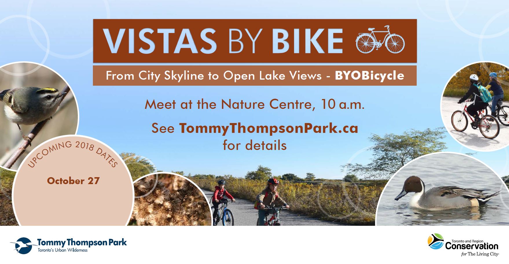 Vistas by Bike - Tommy Thompson Park
