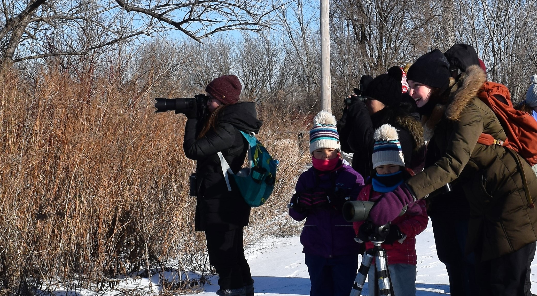 Birding with kids at Tommy Thompson Park