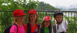summer campers at Tommy Thompson Park