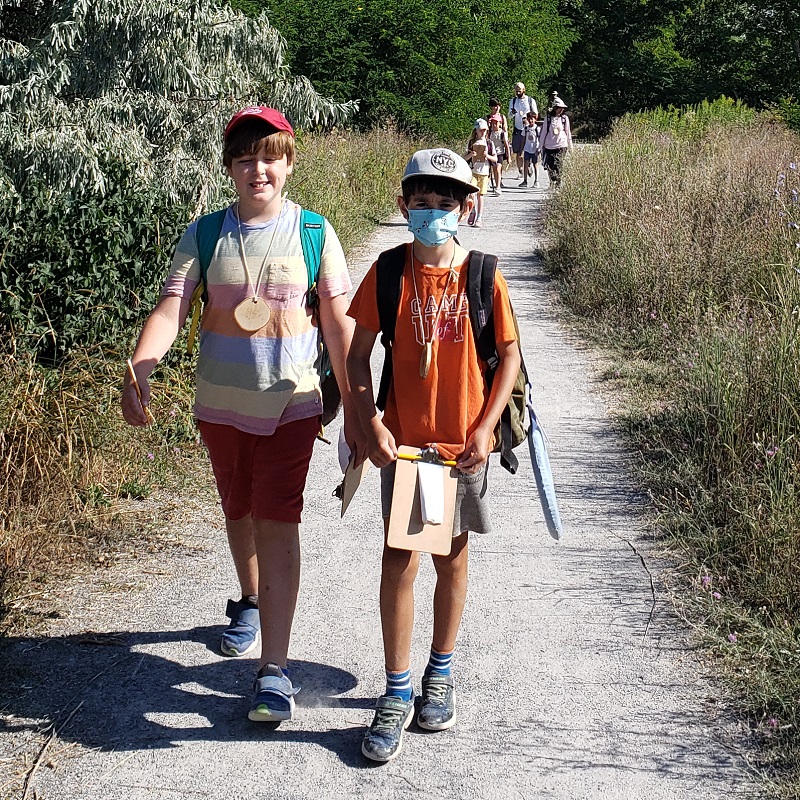 PA day campers explore wilderness trails at Tommy Thompson Parkj
