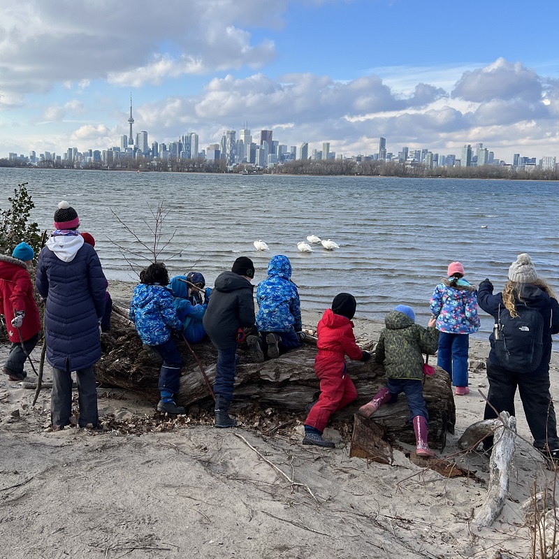 March Break campers enjoy outdoor adventures at Tommy Thompson Park